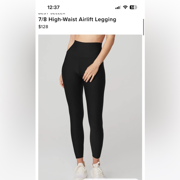 ALO Yoga | Pants & Jumpsuits | 78 Highwaist Airlift Legging Brand